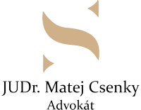 advokát JUDr Matej Csenky logo